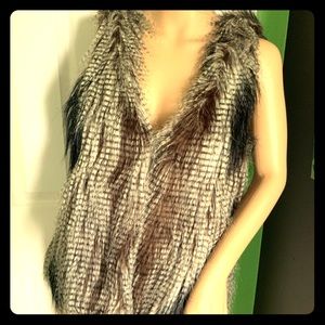 Material Girl Faux Fur Vest